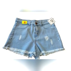 NWT ripped jean shorts